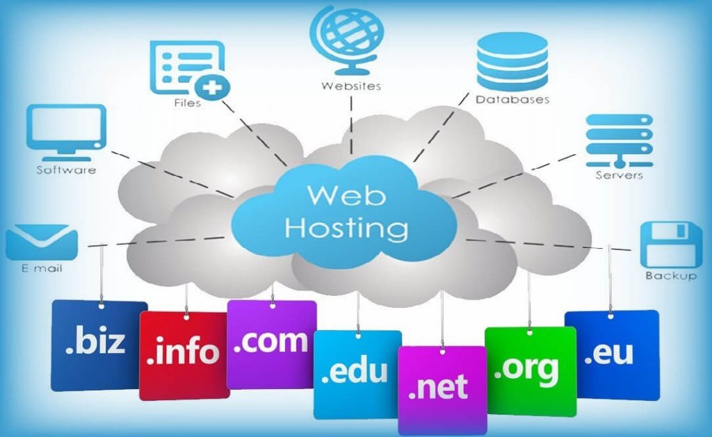 domain or hosting